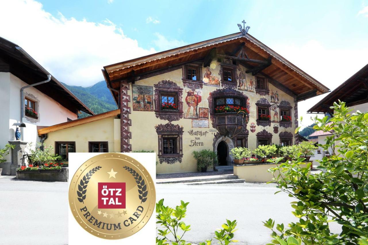Gasthof Zum Stern Oetz Buitenkant foto